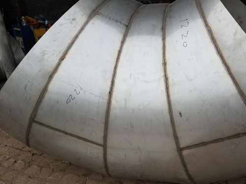 內(nèi)蒙不銹鋼蝦米腰彎頭